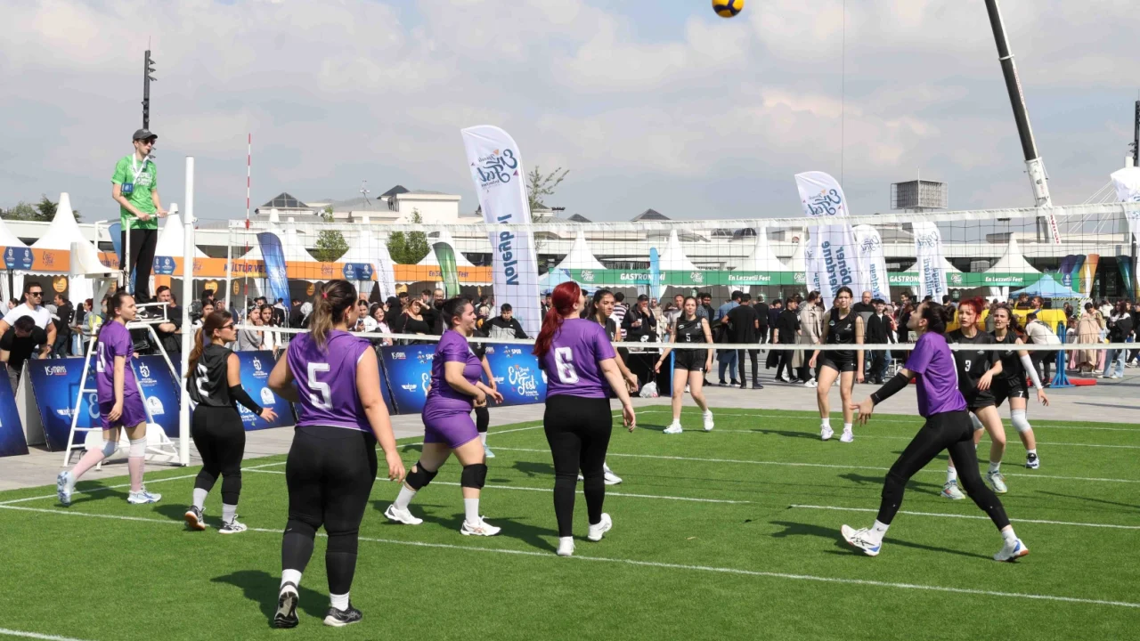 Kocaeli'de 'En Sportif Fest'te kıyasıya rekabet