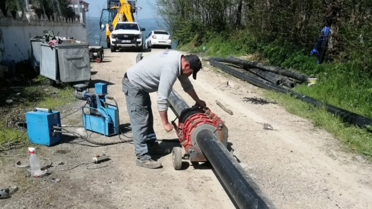 Ordu'da yeni içme suyu hattı sevinci