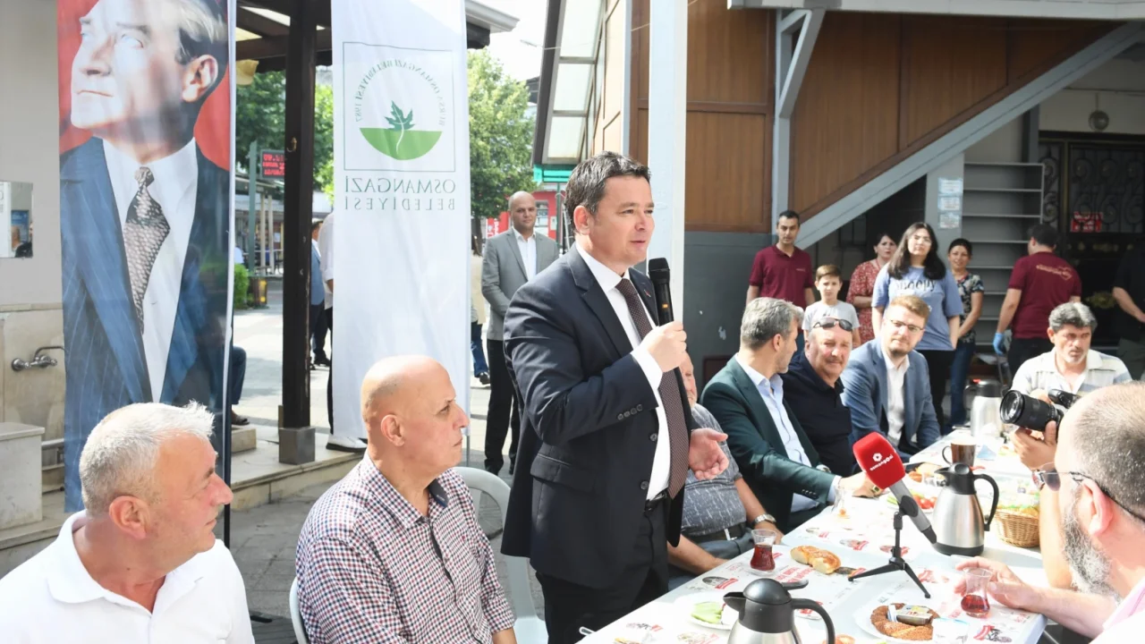 Başkan Aydın'dan Osmangazi'de mahallelilerle buluşmaya devam