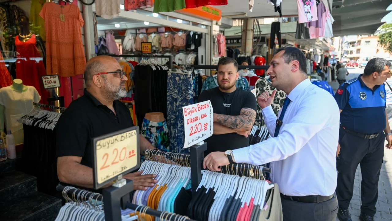 Bornova'da Çamdibi esnafına ziyaret