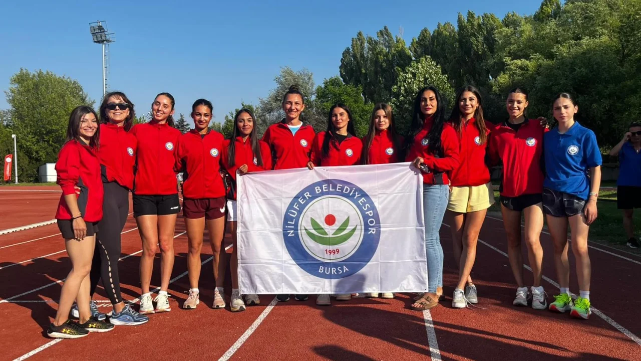 Bursa Nilüferli atletizmciler Süper Lig’de