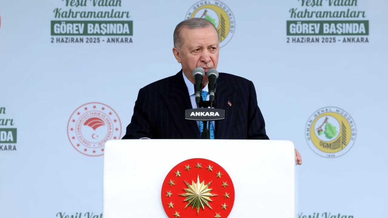 Cumhurbaşkanı Erdoğan: Orman varlığı yüzde 30'a ulaştı