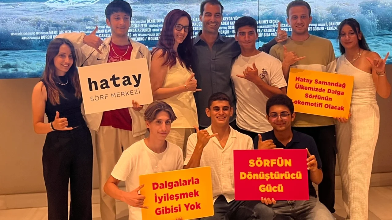 Hatay Sörf Merkezi “Hayatın Çizgisi”yle perdede