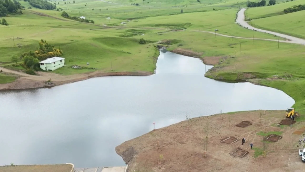 Uluvahta Yayla Göleti Ordu turizmine kazandırılıyor