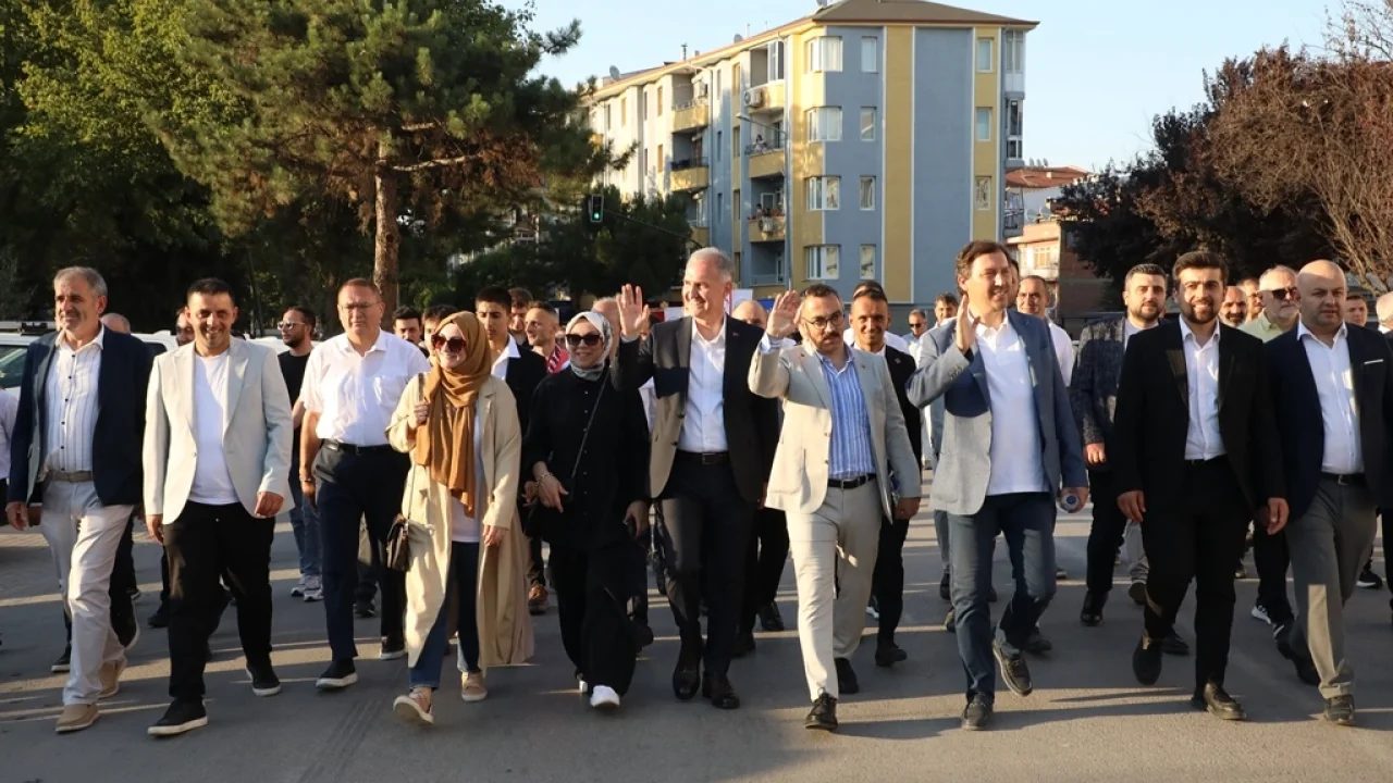 Bursa İnegöl’de 38. Uluslararası Kültür Sanat Festivali renkli görüntülerle başladı