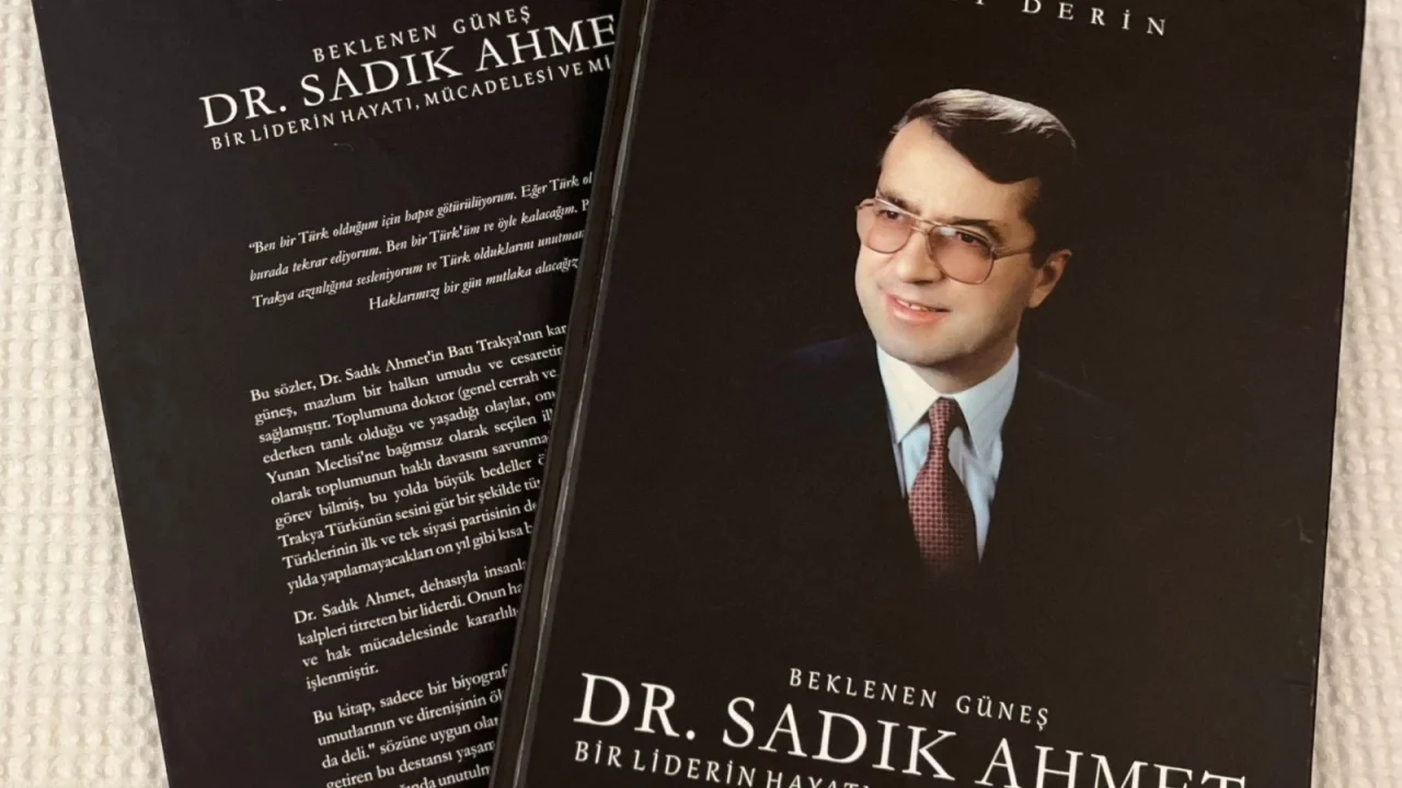 Dr. Murat Derin'den Dr. Sadık Ahmet kitabı