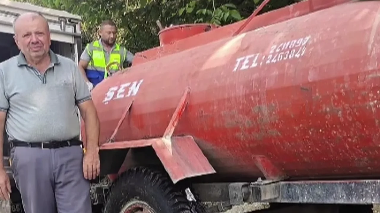 O bölgeye su taşıdı, Bursa'nın gönlünü kazandı