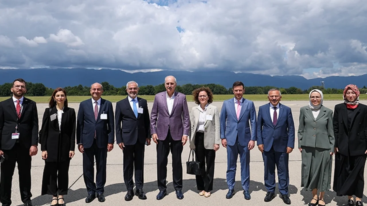 TBMM Başkanı Kurtulmuş İsviçre'de