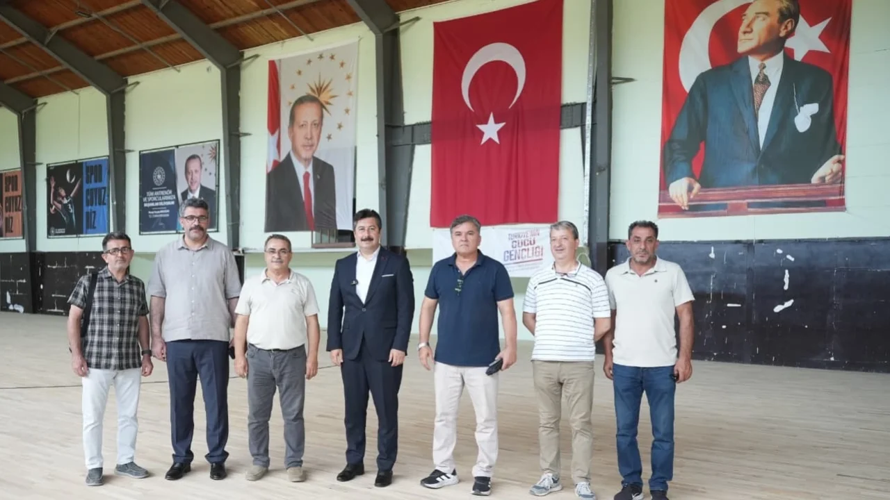 Bursa Yenişehir spor salonu yenileniyor