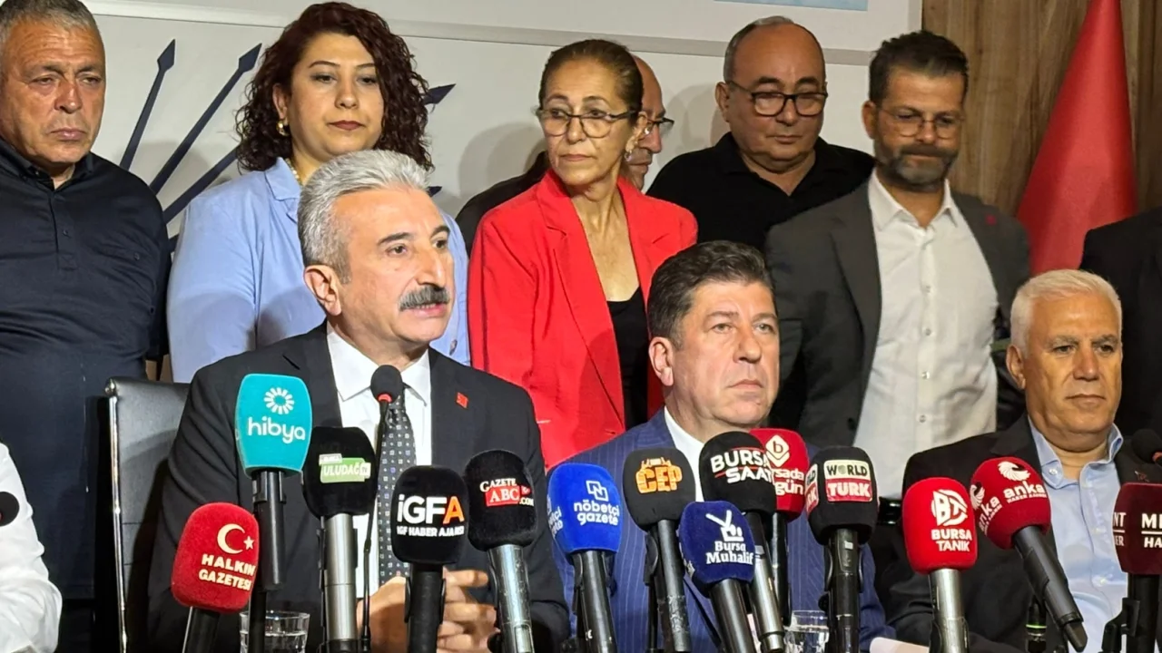 CHP Bursa'dan hukuk dışı müdahalelere tepki!