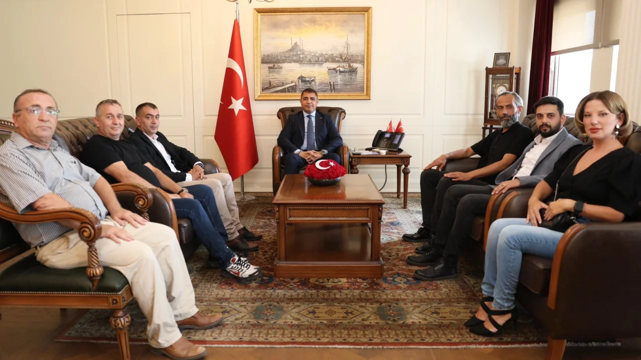 Düzce Gazeteciler Cemiyeti'nden Vali Aslan’a ziyaret