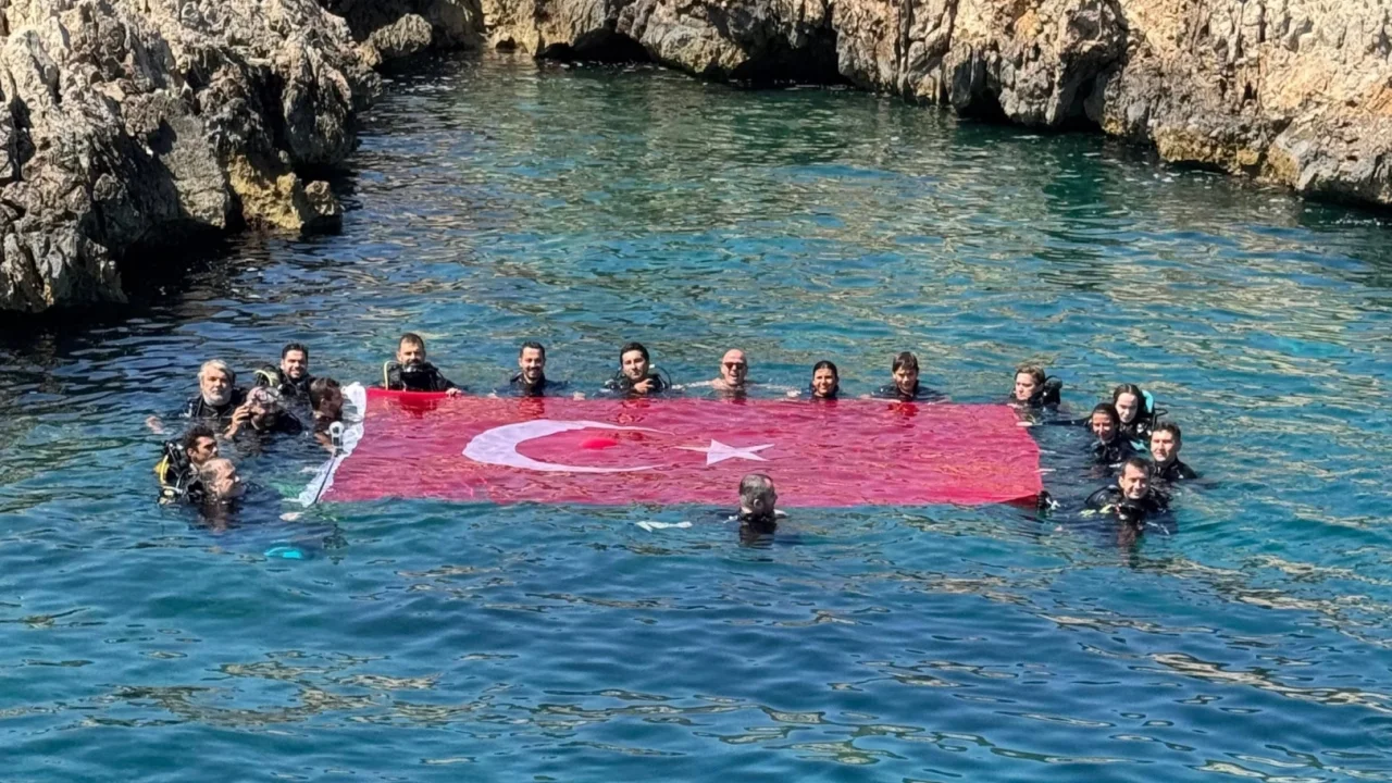 Saros Körfezi’nde zafer dalışı