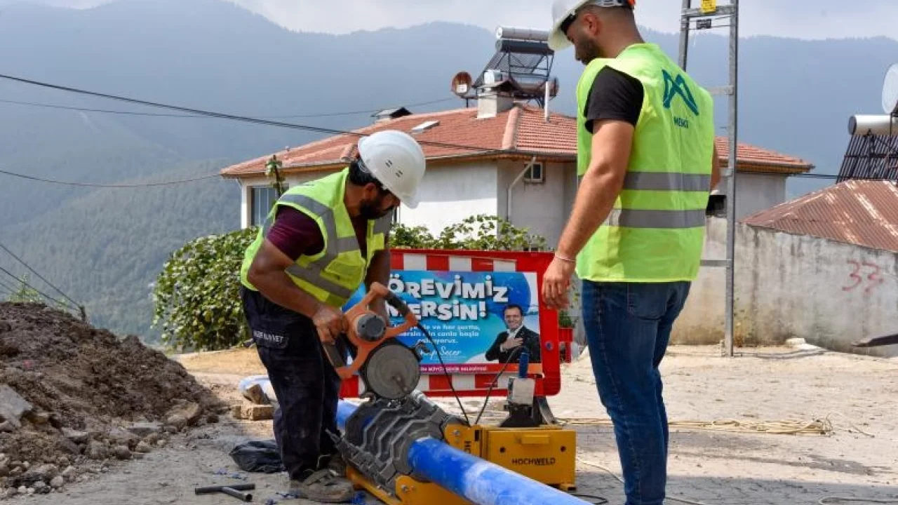 Mersin’de su altyapısı güçleniyor