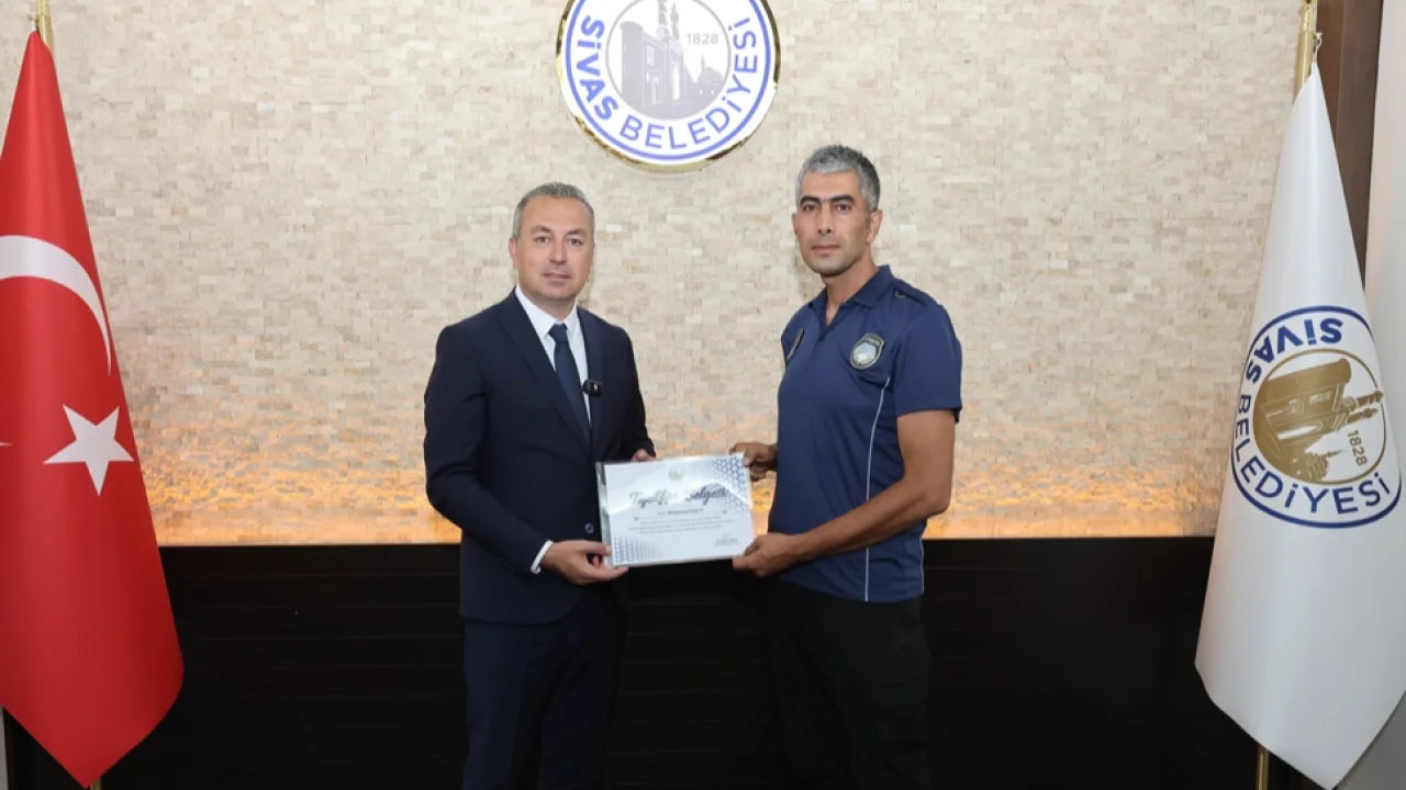 Sivas'ta Zabıta Haftası kutlandı