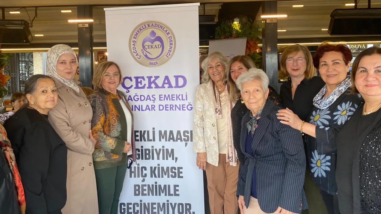 Emekli kadınlardan güç birliği buluşması