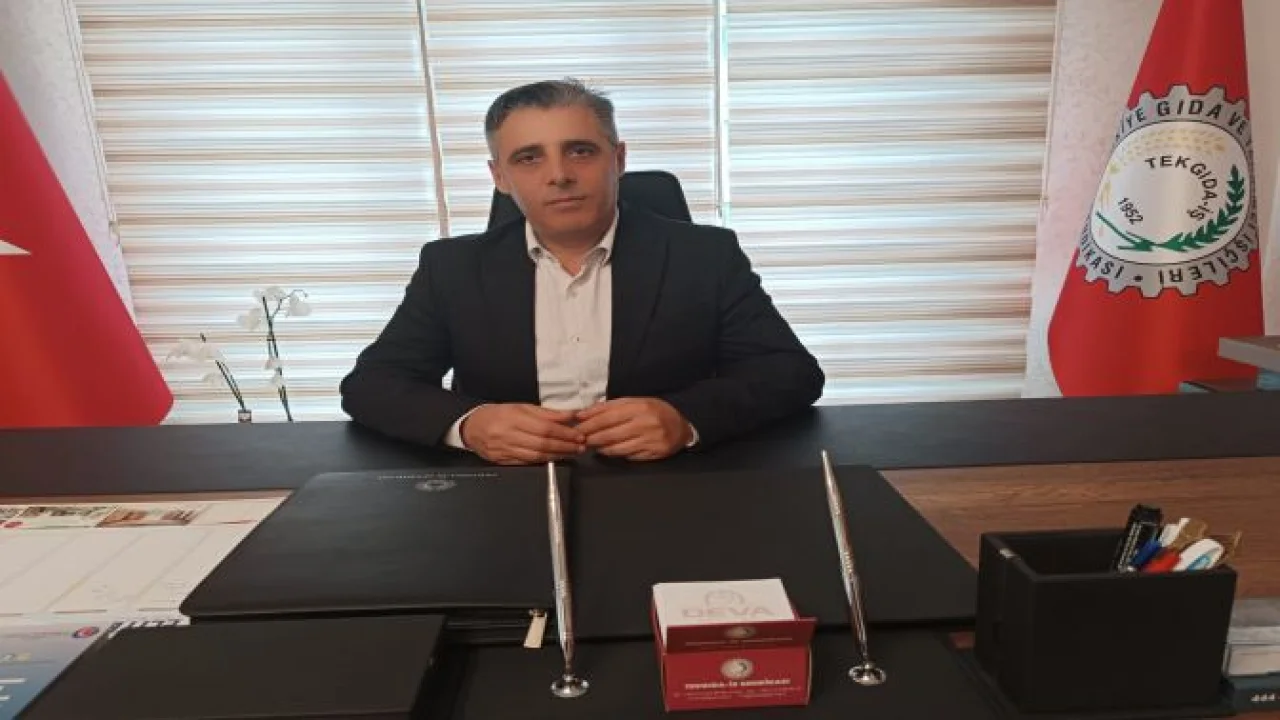 Tek Gıda Gebze’de yeni şube Başkanı Ünal Arasan