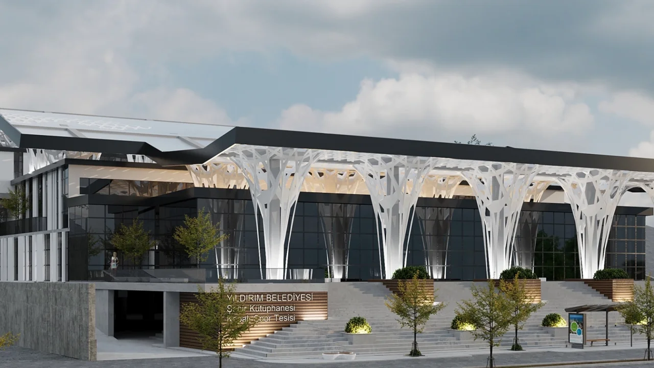 Bursa Yıldırım’da 5 yıldızlı gençlik ve spor merkezi yükseliyor