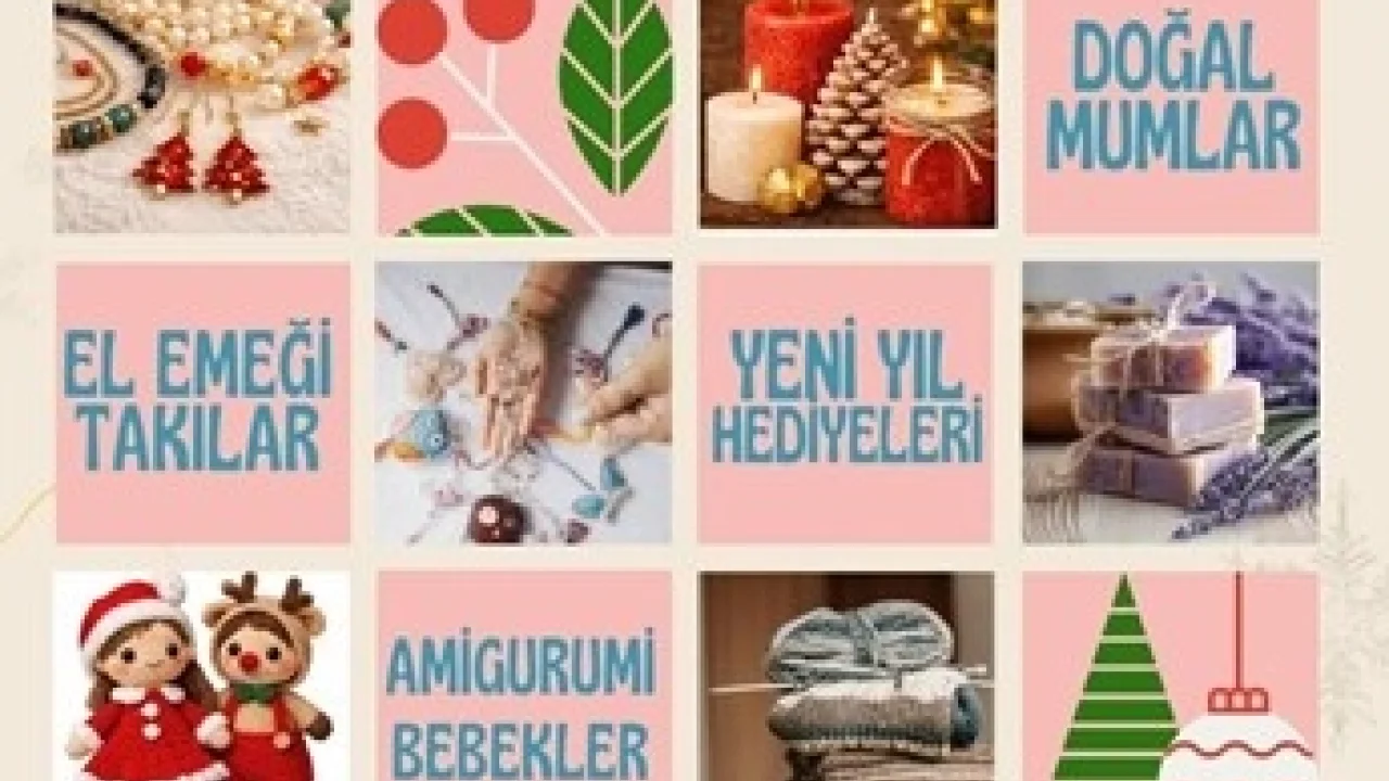 Denizli'de kadın emeğiyle yeni yıl coşkusu