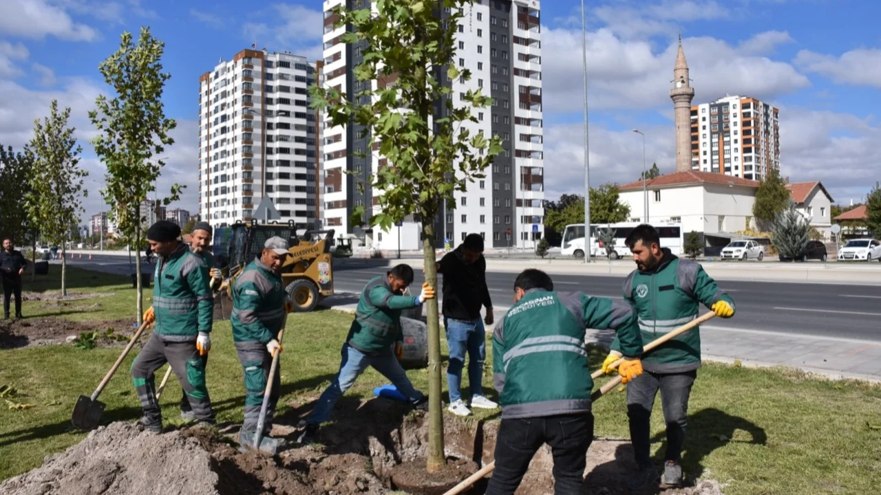 Kayseri Kocasinan şehri oksijen deposuna çevirdi