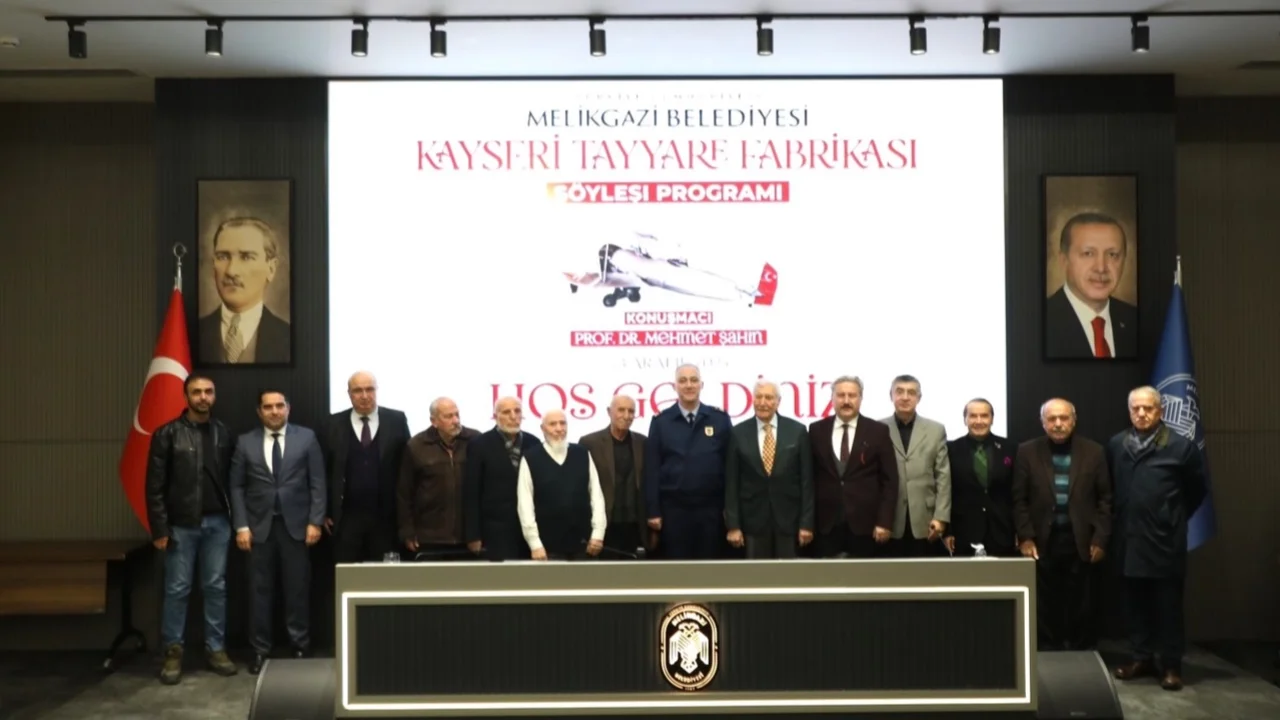 Kayseri Melikgazi'de havacılık masaya yatırıldı