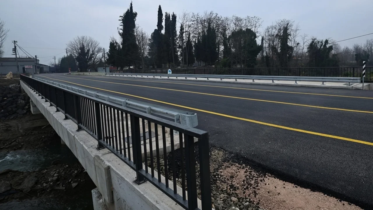 Sakarya Akyazı'da 20 mahalleyi bağlayan nokta afetlere karşı daha güçlü