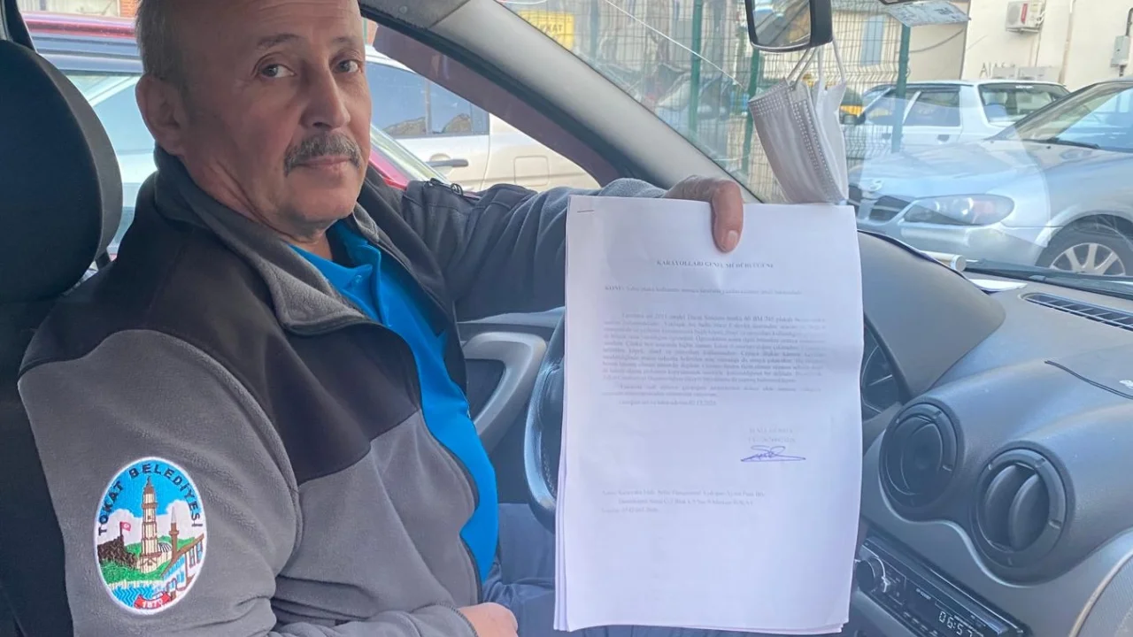 Tokat’ta otobüs şoförüne 18 HGS cezası şoku! Gitmediği yollardan 18 ceza geldi!