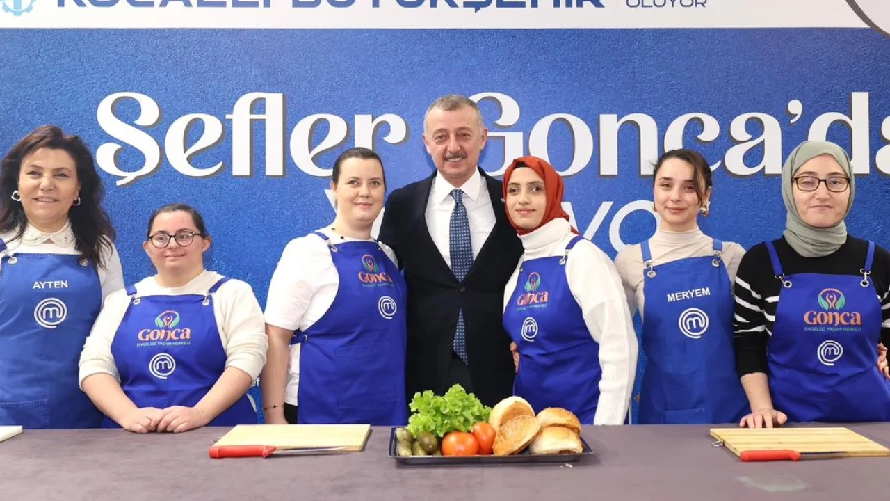 Kocaeli’de engelsiz merkezde yemek yarışması