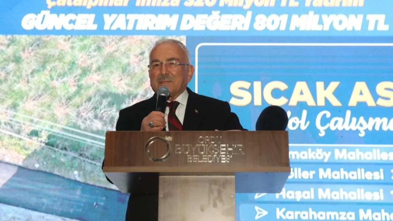 Başkan Güler: “Aynı sofrada birlikte Ordu’yuz”