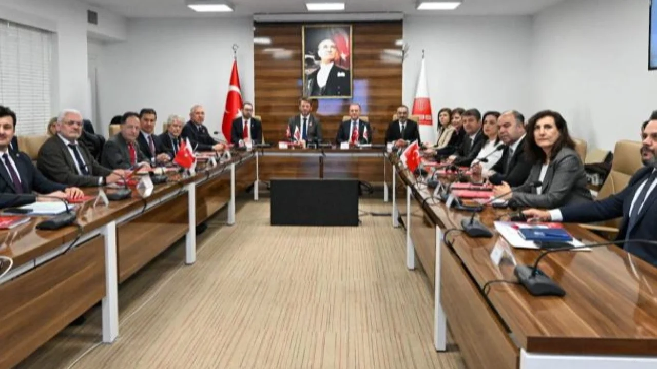 Başkan Seçer Avrupalı Başkanları ağırladı