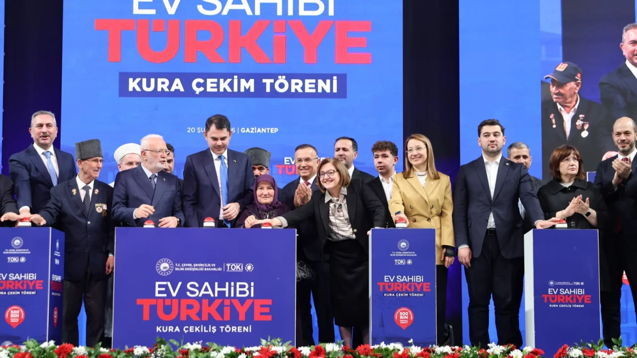 Gaziantep’te sosyal konut hak sahipleri belirlendi