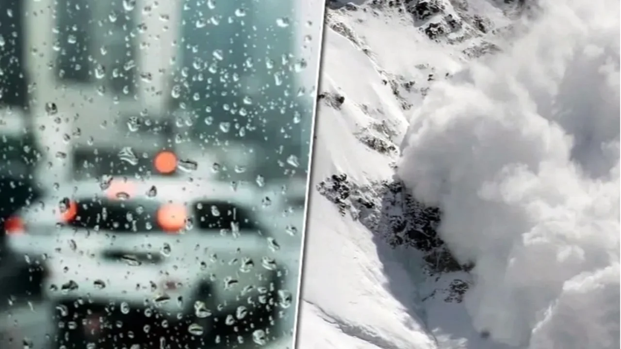 Meteoroloji’den çığ ve yağış uyarısı