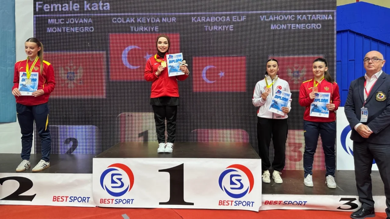 Trabzon Büyükşehir sporcusu Balkan Şampiyonu oldu