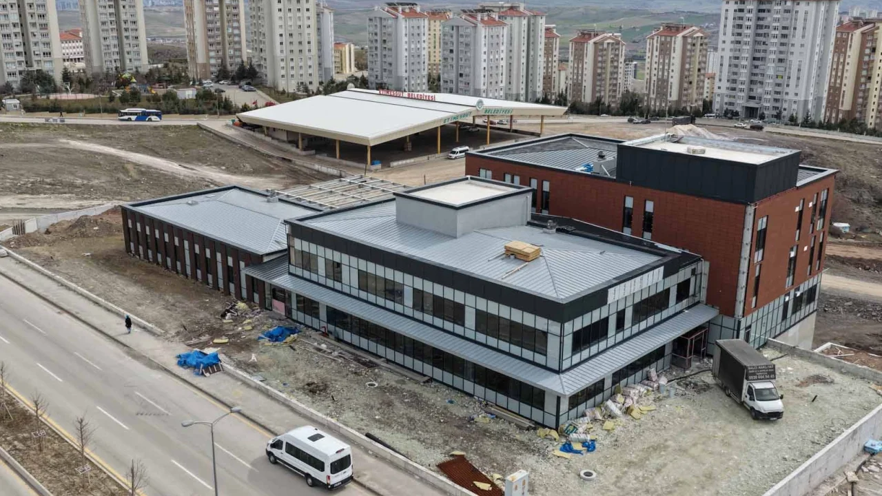 Ankara Etimesgut’ta Sosyal Yaşam Merkezi yükseliyor