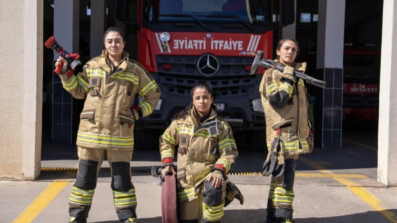 Diyarbakır İtfaiyesi'nde kadınlar tabuları yıkıyor