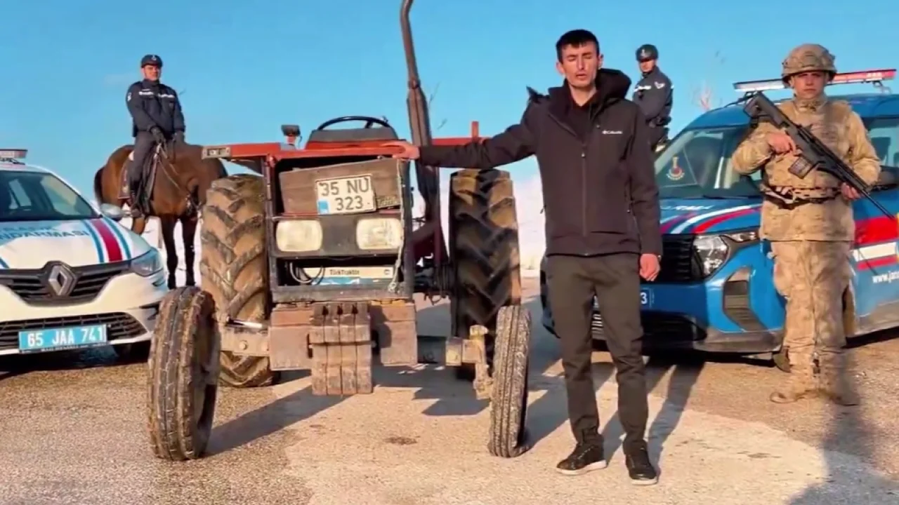 Muğla'dan 21 yıl önce çalınan traktör Van’da bulundu... 21 yıllık hasret sona erdi!