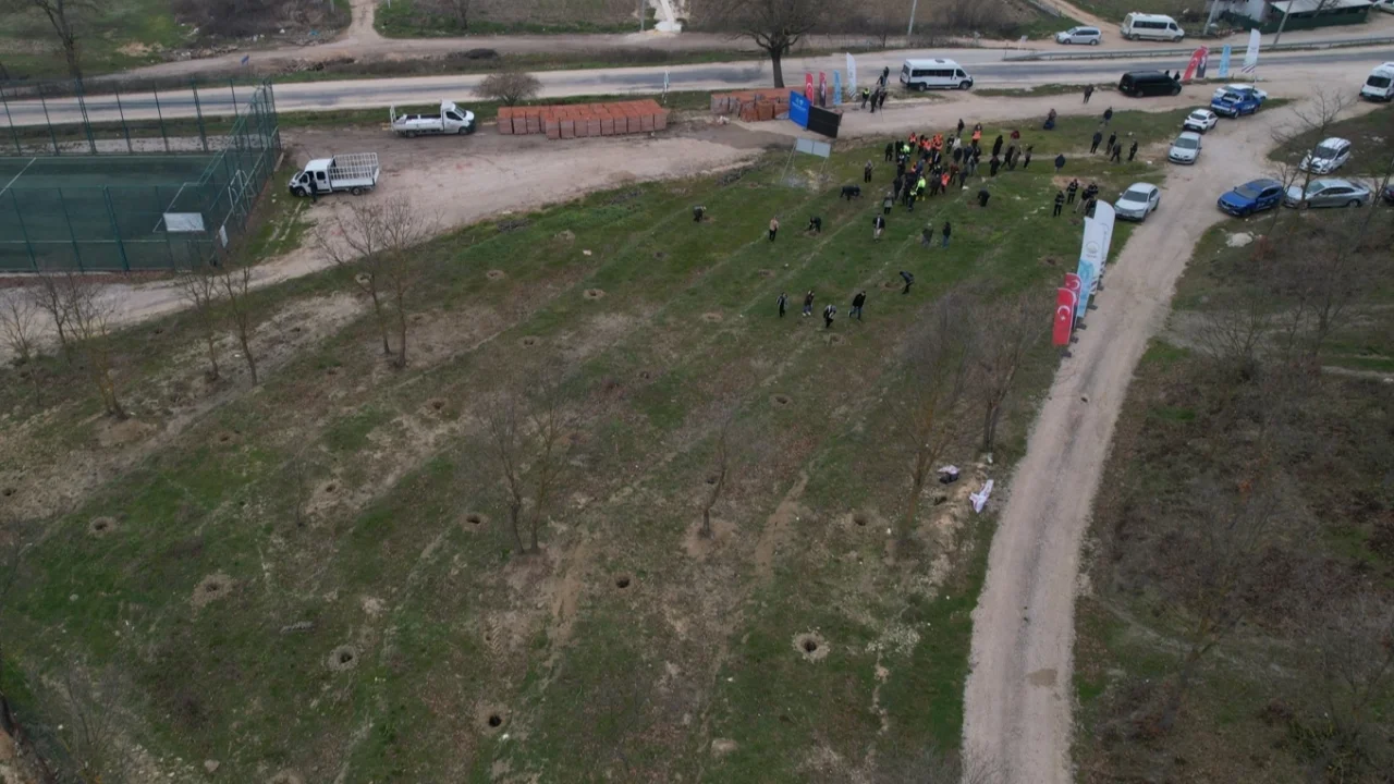 Nilüfer'de Unçukuru Mahallesi’ndeki atıl arazi Umut Ormanı oluyor