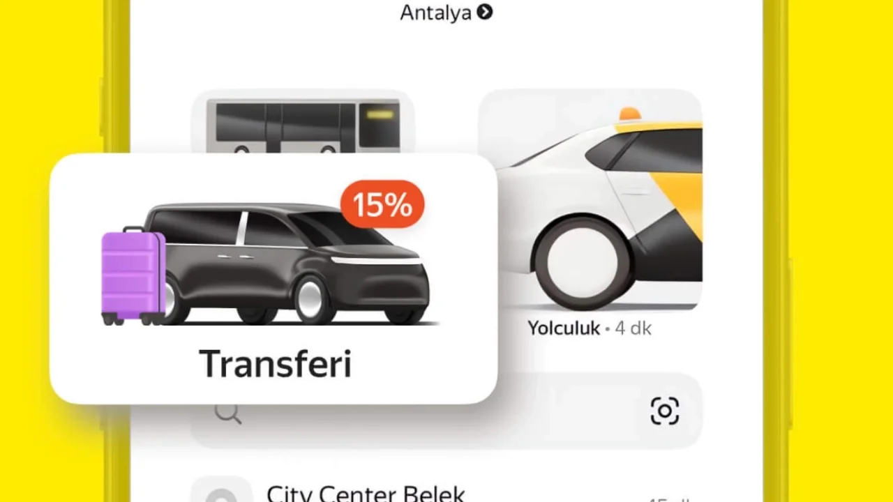 Antalya'da yeni 'transfer' hizmeti kullanıma sunuldu