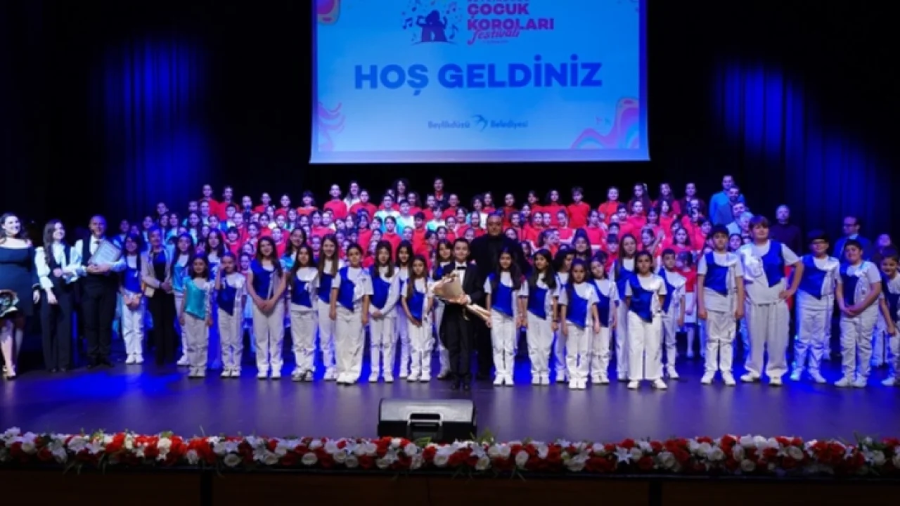 Beylikdüzü Çocuk Koroları Festivali'ne görkemli kapanış