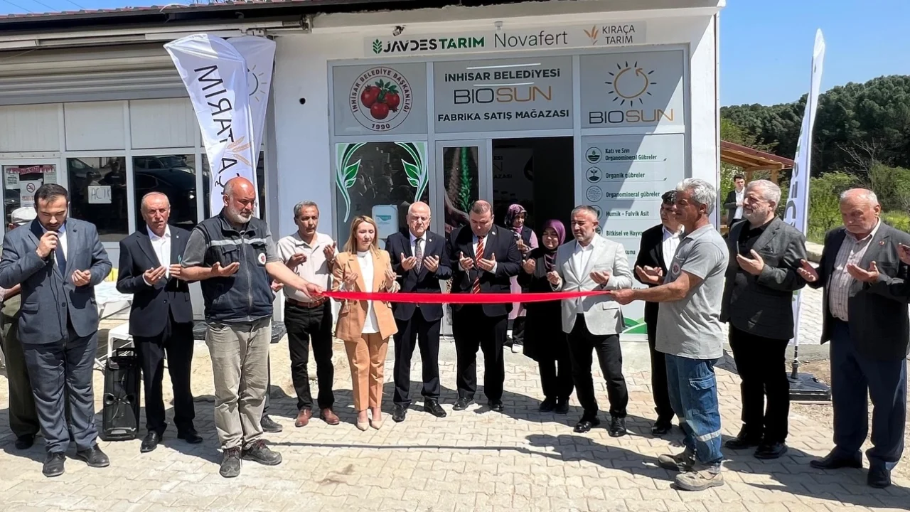 Bilecik İnhisar’da BİOSUN Fabrika Satış Mağazası açıldı