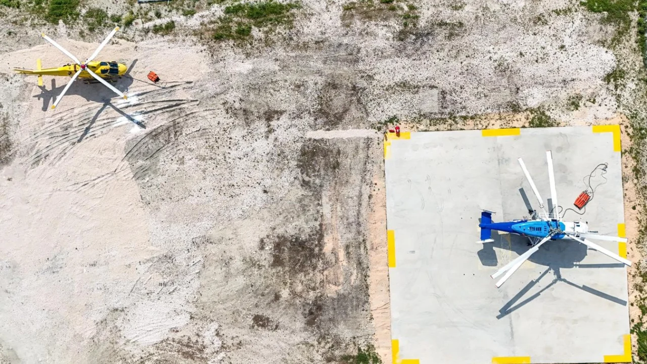 Bilecik orman yangınlarına karşı hazır kıta.. Helikopter sayısı ikiye çıktı