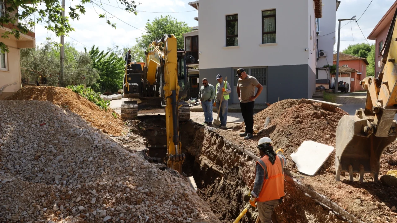 Bursa Nilüfer’de altyapı güçleniyor
