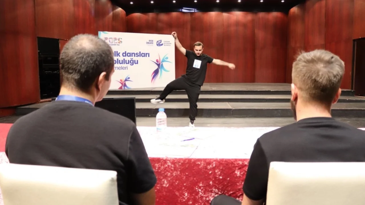 Eskişehir’de halk dansları seçmeleri tamamlandı