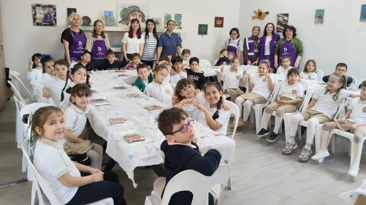 İZGİM’de minik öğrenciler öğrenerek, eğlendi