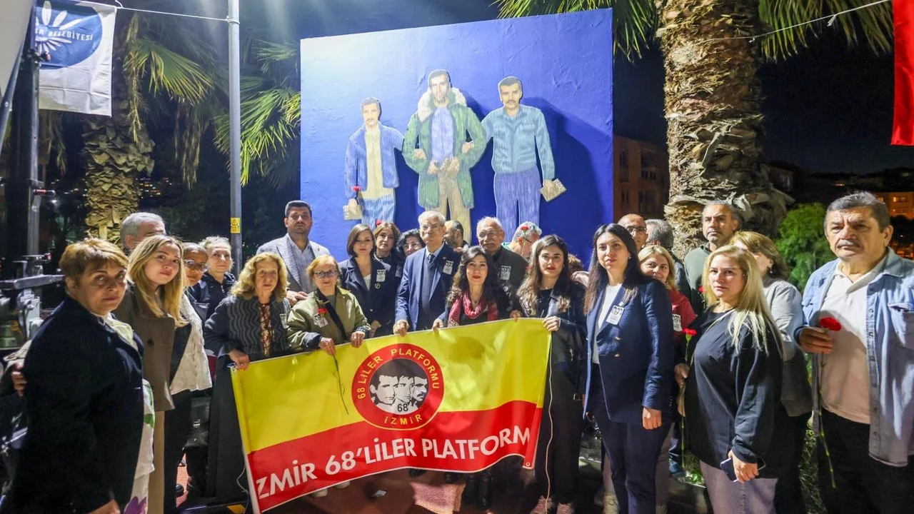 Karabağlar'da “Üç Fidan’ı” adlarını taşıyan parkta anıldı