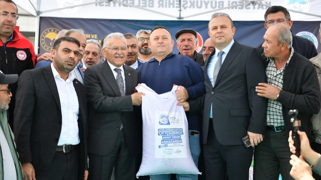 Kayserili çiftçiye 1.2 milyar liralık destek