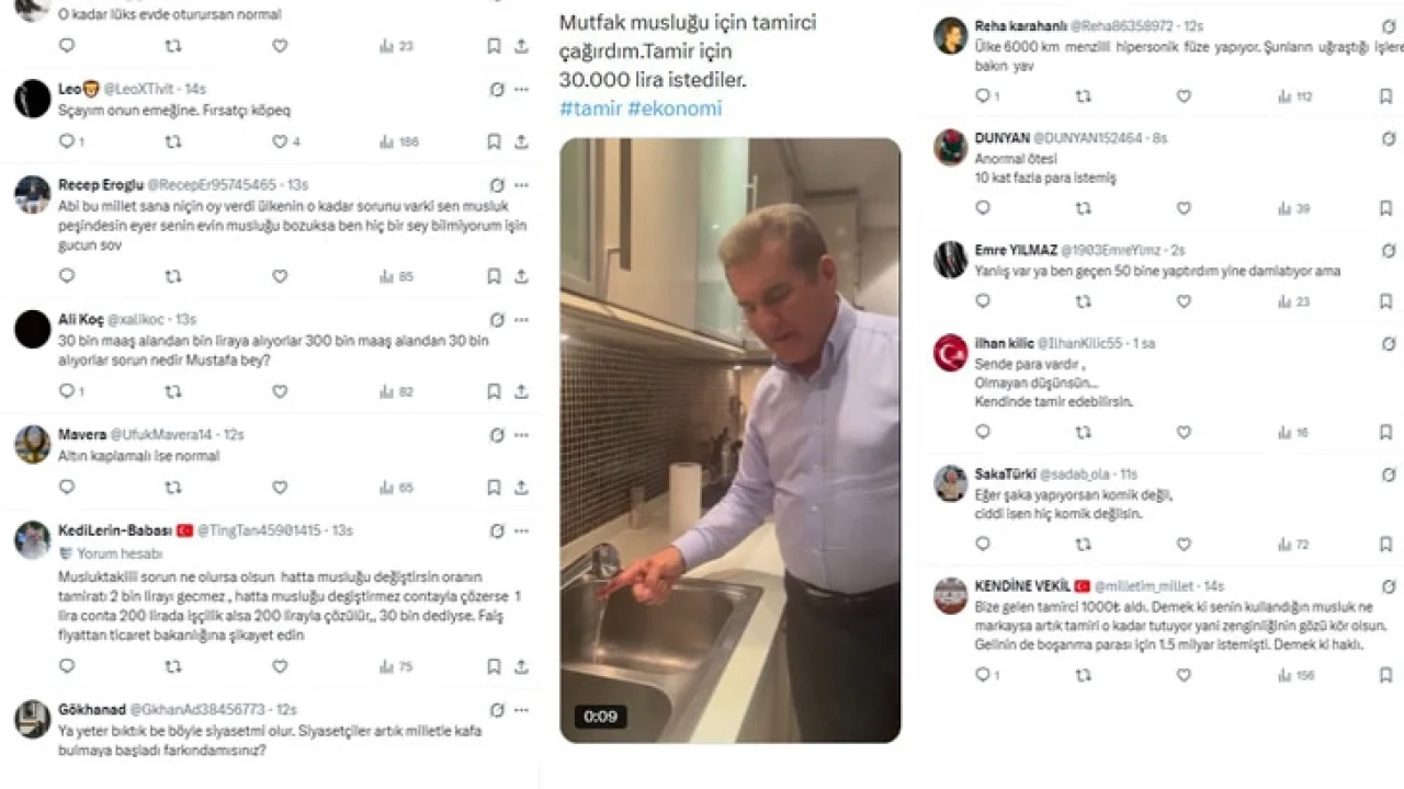 Mustafa Sarıgül’ü sosyal medyada Ti’ye aldılar