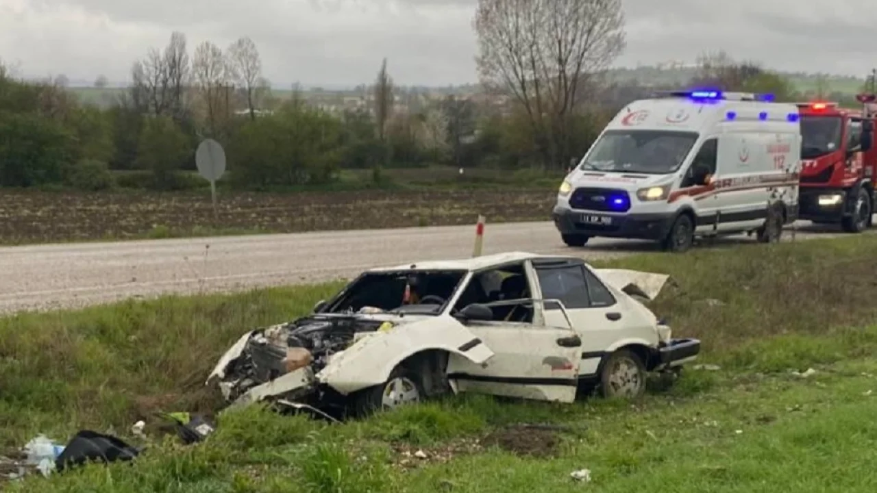 Pazaryeri’nde trafik kazası: 1 yaralı