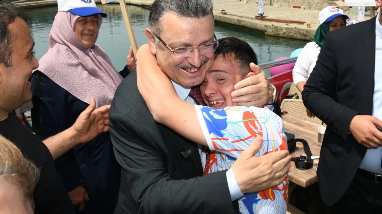 Trabzon’da engelleri kaldıran şenlik