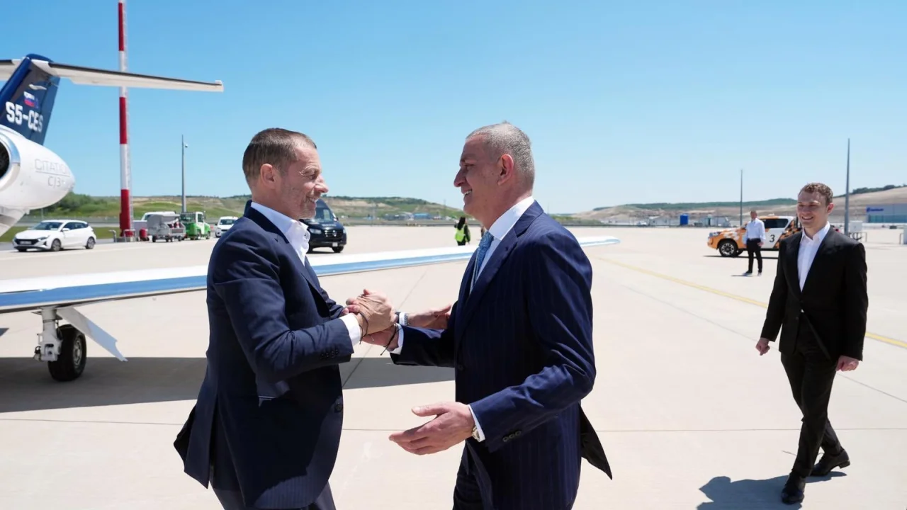 UEFA Başkanı Čeferin İstanbul’da