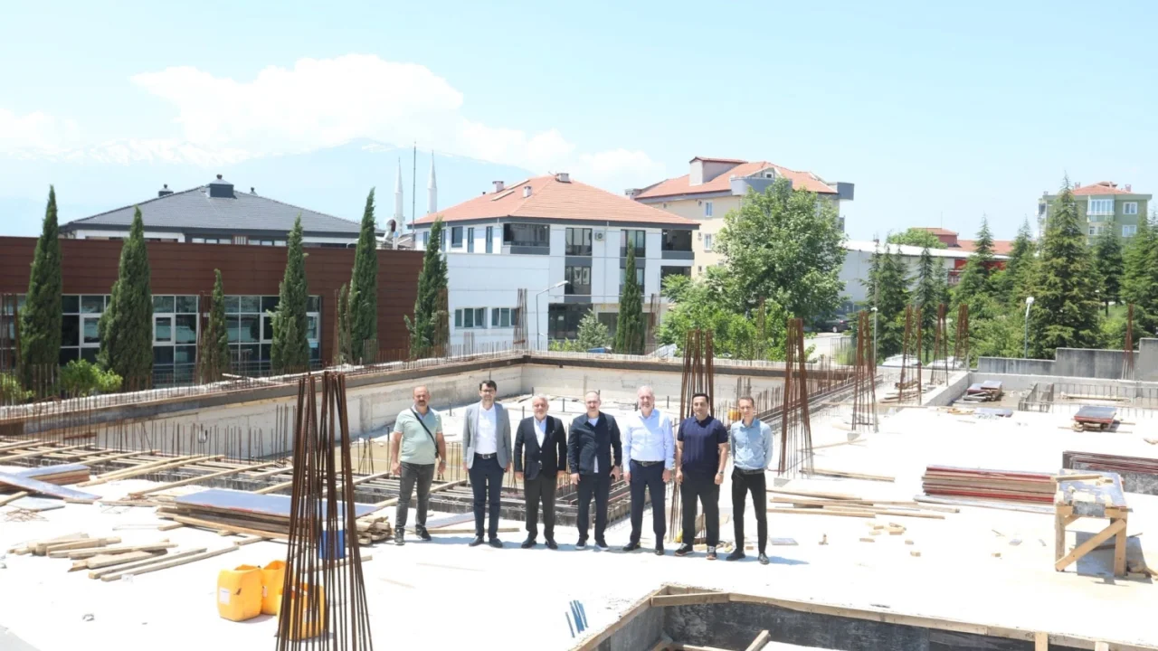 Bursa İnegöl’de devam eden projeler yerinde incelendi